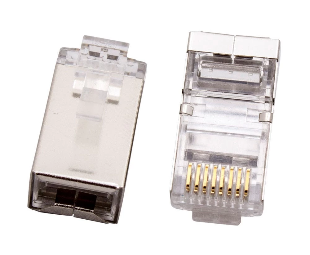 Plug RJ45 8P8C C5E Strand STP 10PK