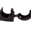 NYLON 66 BLACK CONDUIT CLIP 28MM