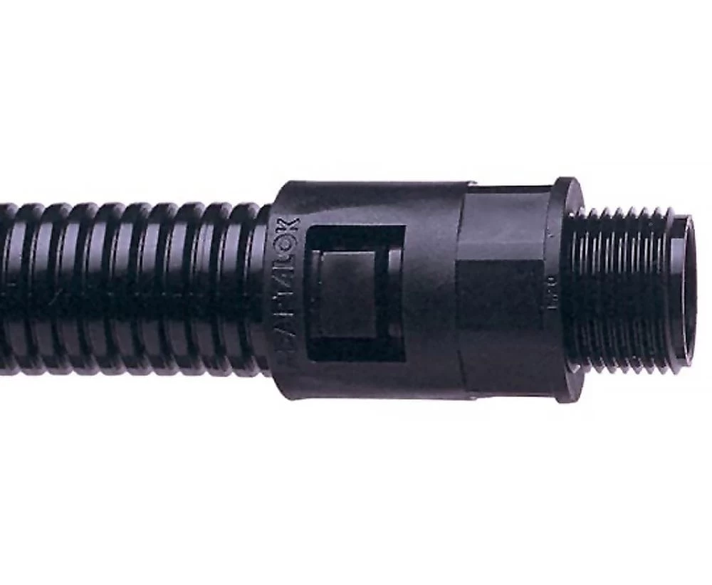 Adaptaflex Straight Fitting M25/NC25 PA66 Black 3 Adaptaflex Straight Fitting M25/NC25 PA66 Black