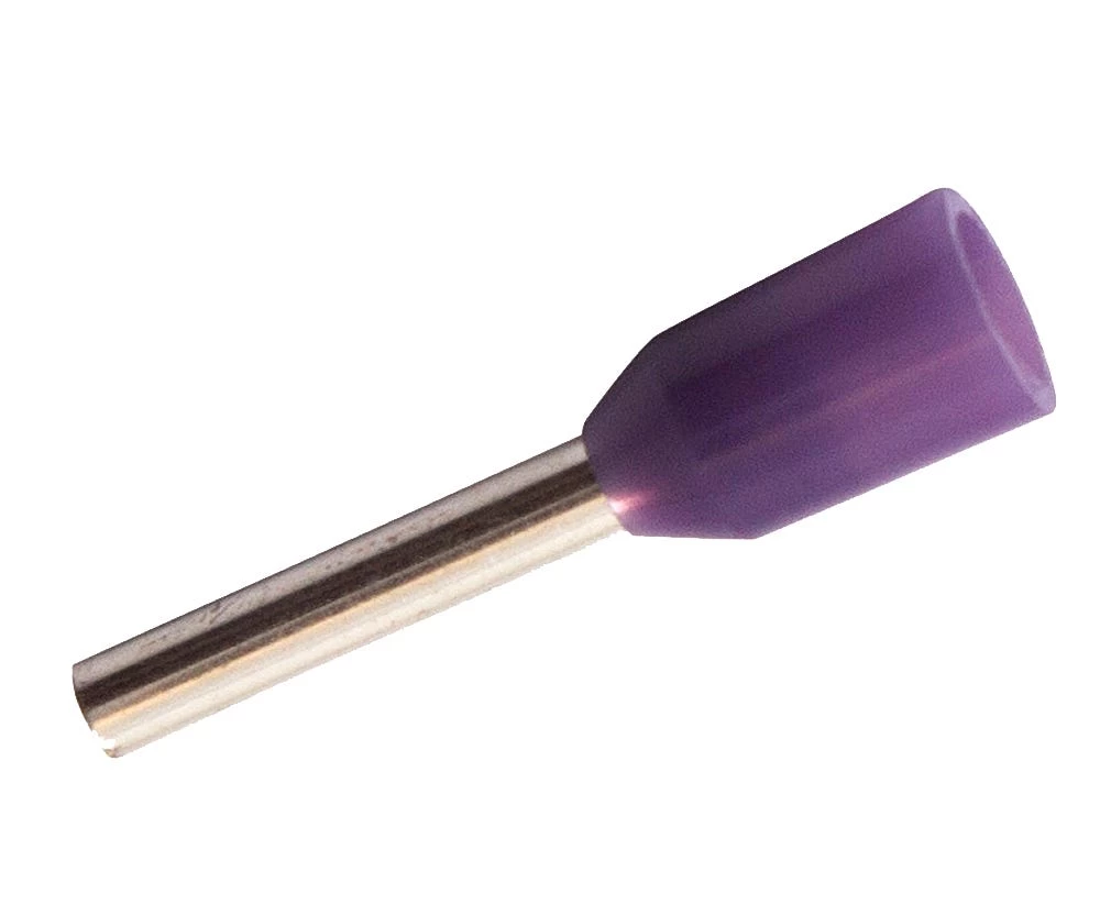 Boot Lace Pin 0.25mm2-Violet Halogen Free 4 Boot Lace Pin 0.25mm2-Violet Halogen Free - Image 2