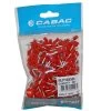 Boot Lace Pin 1.0mm2-Red 500Pack Halogen Free