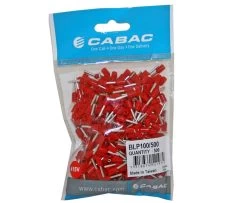 Boot Lace Pin 1.0mm2-Red 500Pack Halogen Free