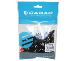 Boot Lace Pin 1.5mm2-Black 500Pack Halogen Free
