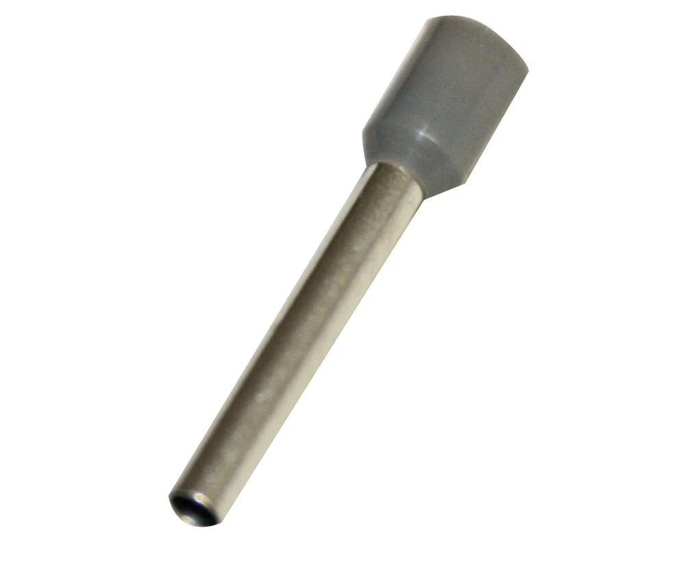 Boot Lace Pin 2.5mm2 18mm Grey Halogen Free 3 Boot Lace Pin 2.5mm2 18mm Grey Halogen Free