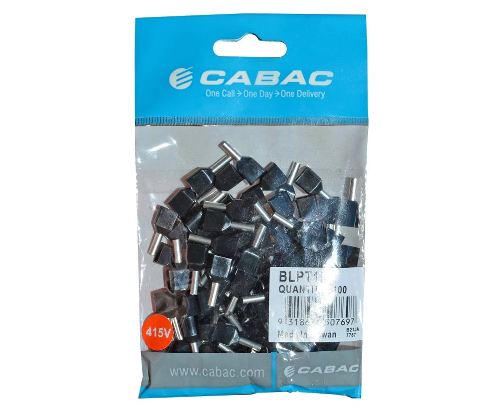 Twin Pre-Ins 2X1.5mm2 Black Halogen Free 3 Twin Pre-Ins 2X1.5mm2 Black Halogen Free