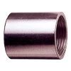 NIC PLT BRASS THREADED COUPLING M16