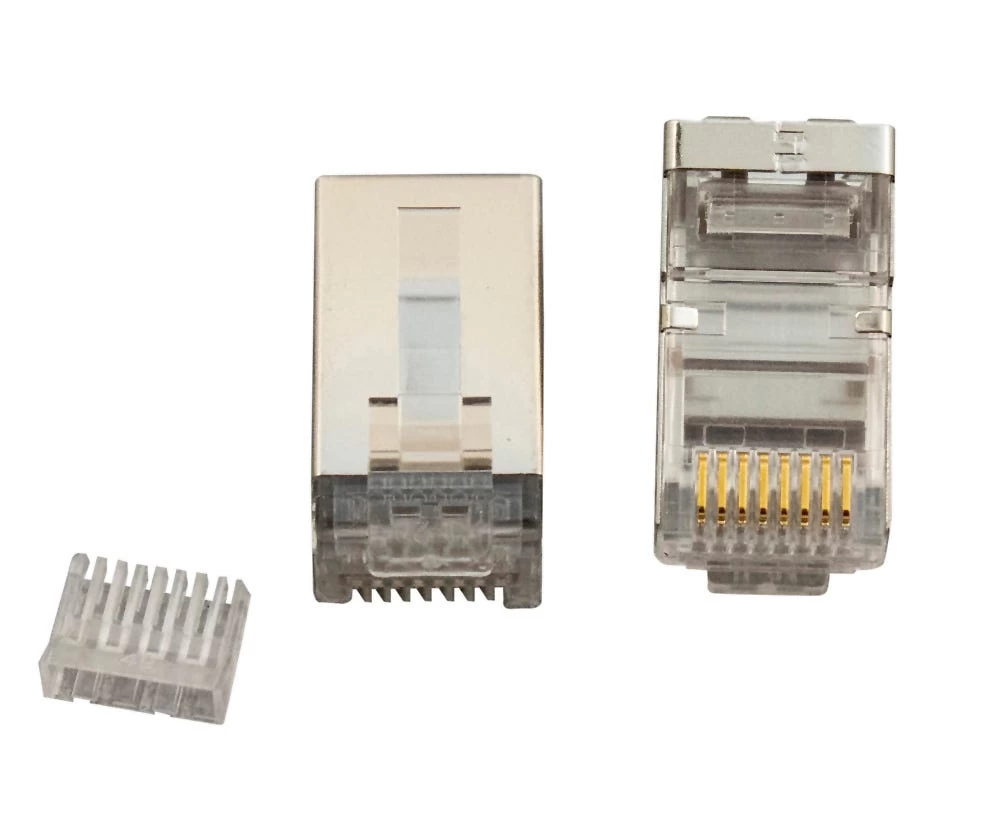 Plug RJ45 8P8C Cat6 2 Piece STP 10PK 4 Plug RJ45 8P8C Cat6 2 Piece STP 10PK - Image 2