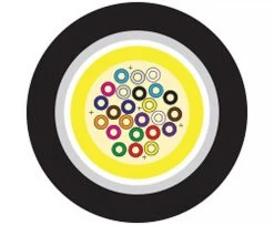 MSS Fibre 24 Core Singlemode Armoured Indoor/Outdoor Riser Blue LSZH Jacketed Cable