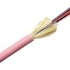 MSS Fibre 12 Core OM3 Indoor/Outdoor Riser Pink LSZH Jacketed Cable
