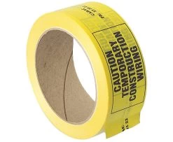 Construction Warning Tape Yellow