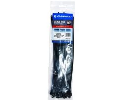 CABLE TIE 356 X 4.3MM SELF CUTTING BLK