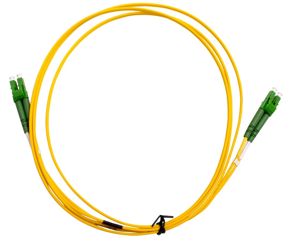 MSS Fibre LCA - LCA Singlemode 2 Metre Yellow LSZH 2mm Duplex Fibre Patch Lead 3 MSS Fibre LCA - LCA Singlemode 2 Metre Yellow LSZH 2mm Duplex Fibre Patch Lead