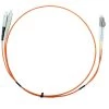 MSS Fibre SC - LC OM1 1 Metre Orange LSZH 2mm Duplex Fibre Patch Lead