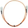 MSS Fibre SC - SC OM1 2 Metre Orange LSZH 3mm Duplex Fibre Patch Lead