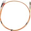 MSS Fibre ST - LC OM1 1 Metre Orange LSZH 2mm Duplex Fibre Patch Lead 1 MSS Fibre ST - LC OM1 1 Metre Orange LSZH 2mm Duplex Fibre Patch Lead -Cable Tool Store DSTLC1M 45 MM primary