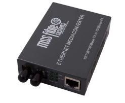 MSS Fibre 1000B-T To 1000B-LX MM 1300NM ST 2KM Media Convertor