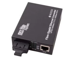 MSS Fibre 1000B-T To 1000B-LX SM 1310NM SC 20KM Media Convertor