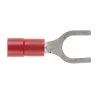 Forked Spade 5mm Red Dg