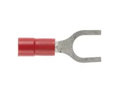 Forked Spade 5mm Red Dg