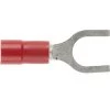 Forked Spade 5mm Red -Cable Tool Store FS1 46 25 45 5 primary