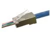 CAT6A Shielded Feed Through Plug PK25