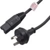 Cable IEC C15 To AUS 3 Pin Plug Black 2M -Cable Tool Store H40IEC152 primary 1