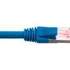 Hypertec 10 Metre 4 Pair LSZH Shielded RJ45 - RJ45 Cat6A Blue Patch Lead -Cable Tool Store HCAT6ABL10 primary 1