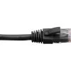 Hypertec 5 Metre 4 Pair PVC Unshielded RJ45 - RJ45 Cat6 Black Patch Lead