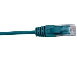 MSS 0.5 Metre 4 Pair Unshielded RJ45 - RJ45 Slim Cat6 Green Patch Lead