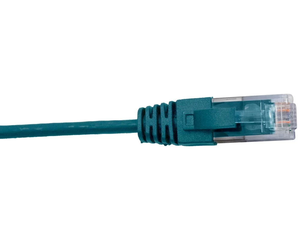 MSS 0.5 Metre 4 Pair Unshielded RJ45 - RJ45 Slim Cat6 Green Patch Lead 3 MSS 0.5 Metre 4 Pair Unshielded RJ45 - RJ45 Slim Cat6 Green Patch Lead