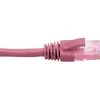 Hypertec 0.5 Metre 4 Pair PVC Unshielded RJ45 - RJ45 Cat6 Pink Patch Lead 2 Hypertec 0.5 Metre 4 Pair PVC Unshielded RJ45 - RJ45 Cat6 Pink Patch Lead -Cable Tool Store HCAT6PK0 46 5 primary 1