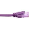 Hypertec 1 Metre 4 Pair PVC Unshielded RJ45 - RJ45 Cat6 Purple Patch Lead 2 Hypertec 1 Metre 4 Pair PVC Unshielded RJ45 - RJ45 Cat6 Purple Patch Lead -Cable Tool Store HCAT6PU1 primary 1