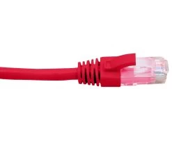 Hypertec 0.5 Metre 4 Pair PVC Unshielded RJ45 - RJ45 Cat6 Red Patch Lead