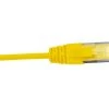 MSS 0.3 Metre 4 Pair Unshielded RJ45 - RJ45 Slim Cat6 Yellow Patch Lead