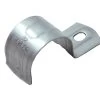 SADDLE HALF HOT DIP GAL 6.5MM HOLE 40MM