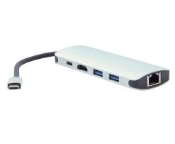 USB-C Dock HDMI 4K USB-A RJ45 PD