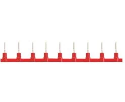 Ict Term.Spade Red 3mm