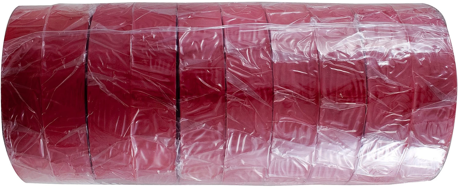 Insulation Tape Red Pack Of 10 Rolls 3 Insulation Tape Red Pack Of 10 Rolls