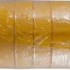 Insulation Tape Yellow Pack Of 10 Rolls -Cable Tool Store ITYL 47 10 packaging