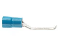 PRE-INSULATED LIP BLADE TERMINAL (1.0-2.6MM CABLE) BLUE 3MM WIDTH