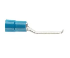 PRE-INSULATED LIP BLADE TERMINAL (1.0-2.6MM CABLE) BLUE 5MM WIDTH DOUBLE GRIP