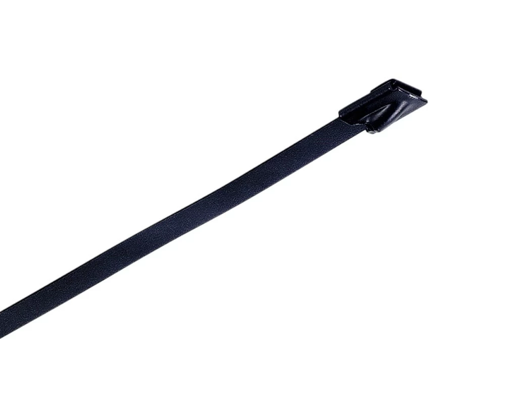 Coated Stainless Steel 316 Cable Tie 360X7.9mm Blk 100Pack 4 Coated Stainless Steel 316 Cable Tie 360X7.9mm Blk 100Pack - Image 2