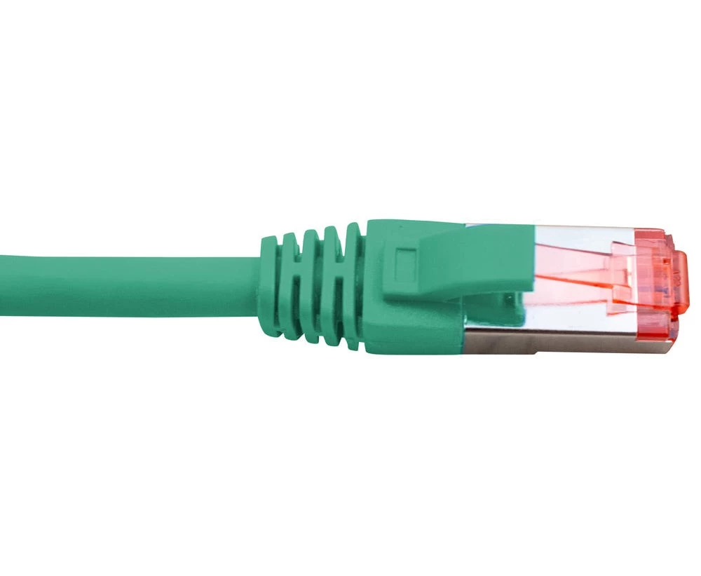 Hypertec 1.5 Metre 4 Pair LSZH Shielded RJ45 - RJ45 Slim Cat6A Green Patch Lead 3 Hypertec 1.5 Metre 4 Pair LSZH Shielded RJ45 - RJ45 Slim Cat6A Green Patch Lead