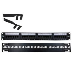 MSS 24 Port Loaded Category 6 Unshielded PCB Patch Panel