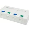 MSS Surface Mount Box 4 Port Shutter