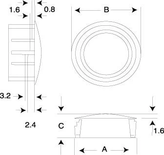 Nylon Plug 13mm 3 Nylon Plug 13mm