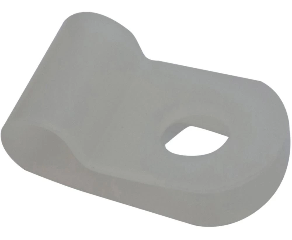 P Clip Nylon 6.4 Mm Cable Natural 4 P Clip Nylon 6.4 Mm Cable Natural - Image 2