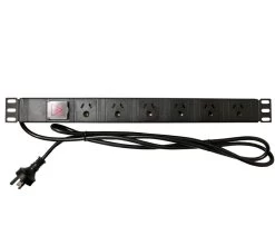 Power Rail Horizontal PDU 6 Way