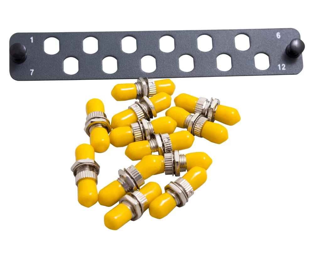 Flat Coupler Panel Kit 12F ST SM 13-24 Includes Thru Adaptor 3 Flat Coupler Panel Kit 12F ST SM 13-24 Includes Thru Adaptor