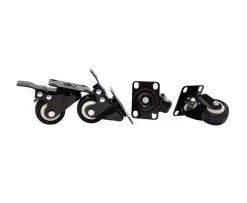 Heavy Duty Casters PK4 2xBrakes 2xWO